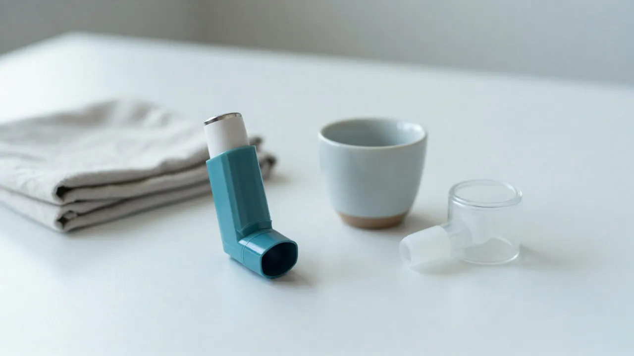 Inhalator i akcesoria oddechowe przy Duszności bez wysiłku